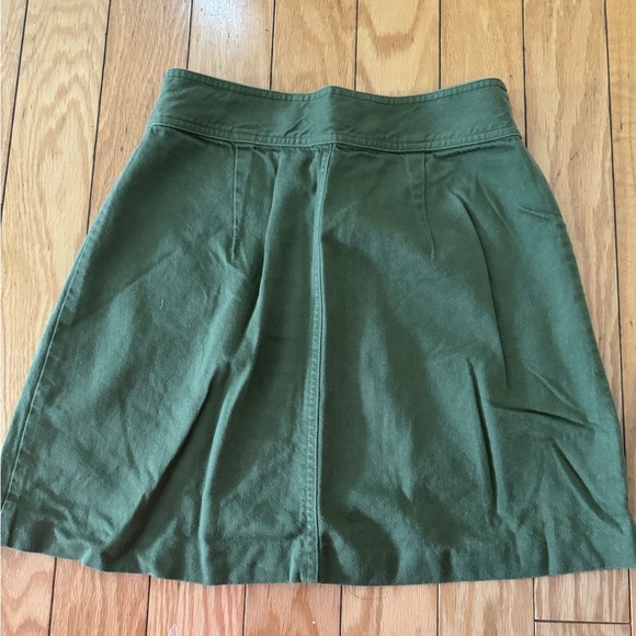 ๐5 items for $15!๐ Madewell olive green station button up skirt - Picture 3 of 5